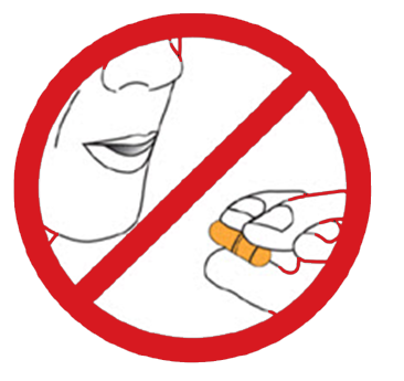 Not orally